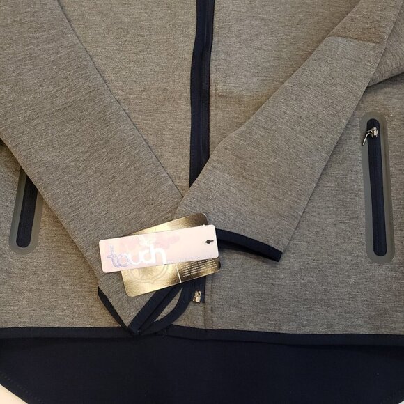 NHL Montreal Canadiens Drop Kick Jacket Womens L Grey Touch by Alyssa Mi… - Picture 3 of 7